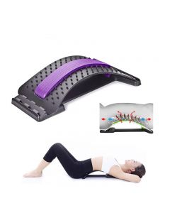 Back Massager Stretcher Fitness Massage Equipment Stretch Relax Stretcher Lumbar Support Spine Pain Relief Chiropractic Tool